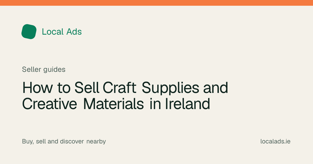 Fabric, yarn and craft supplies sorted by type and quantity for sale