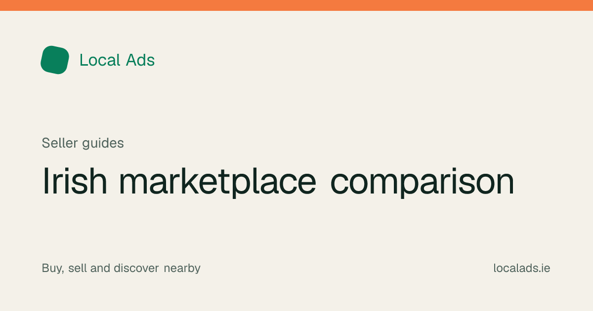 Comparison guide for online marketplaces used by sellers in Ireland